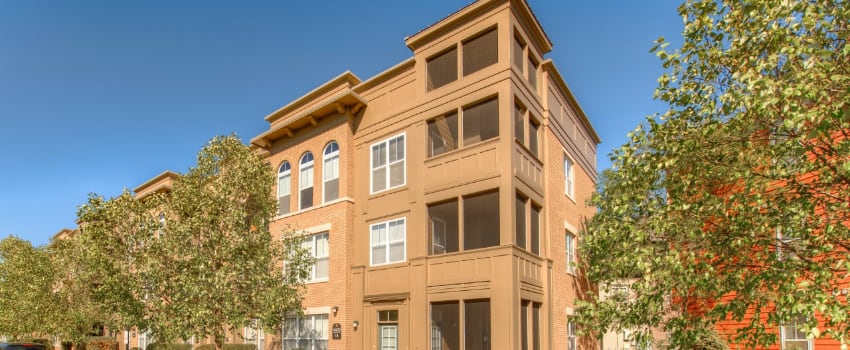 Exterior of a Greenwood apartment